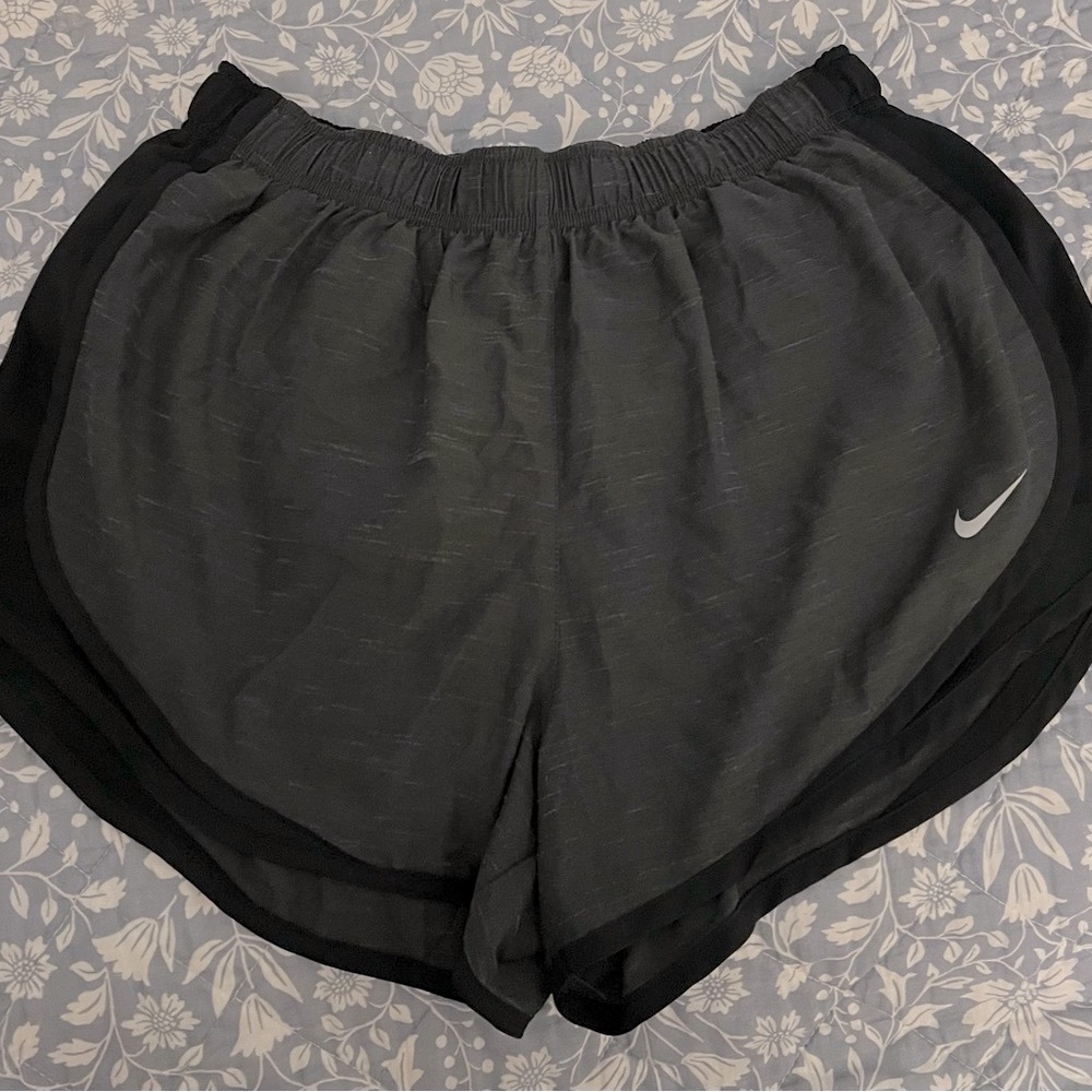 All black Nike shorts